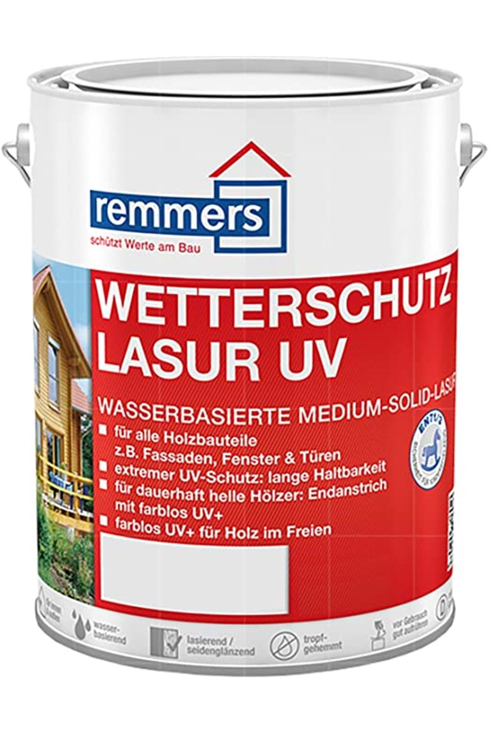 REMMERS WETTERSCHUTZ LASUR UV ŞEFFAF 5 LT