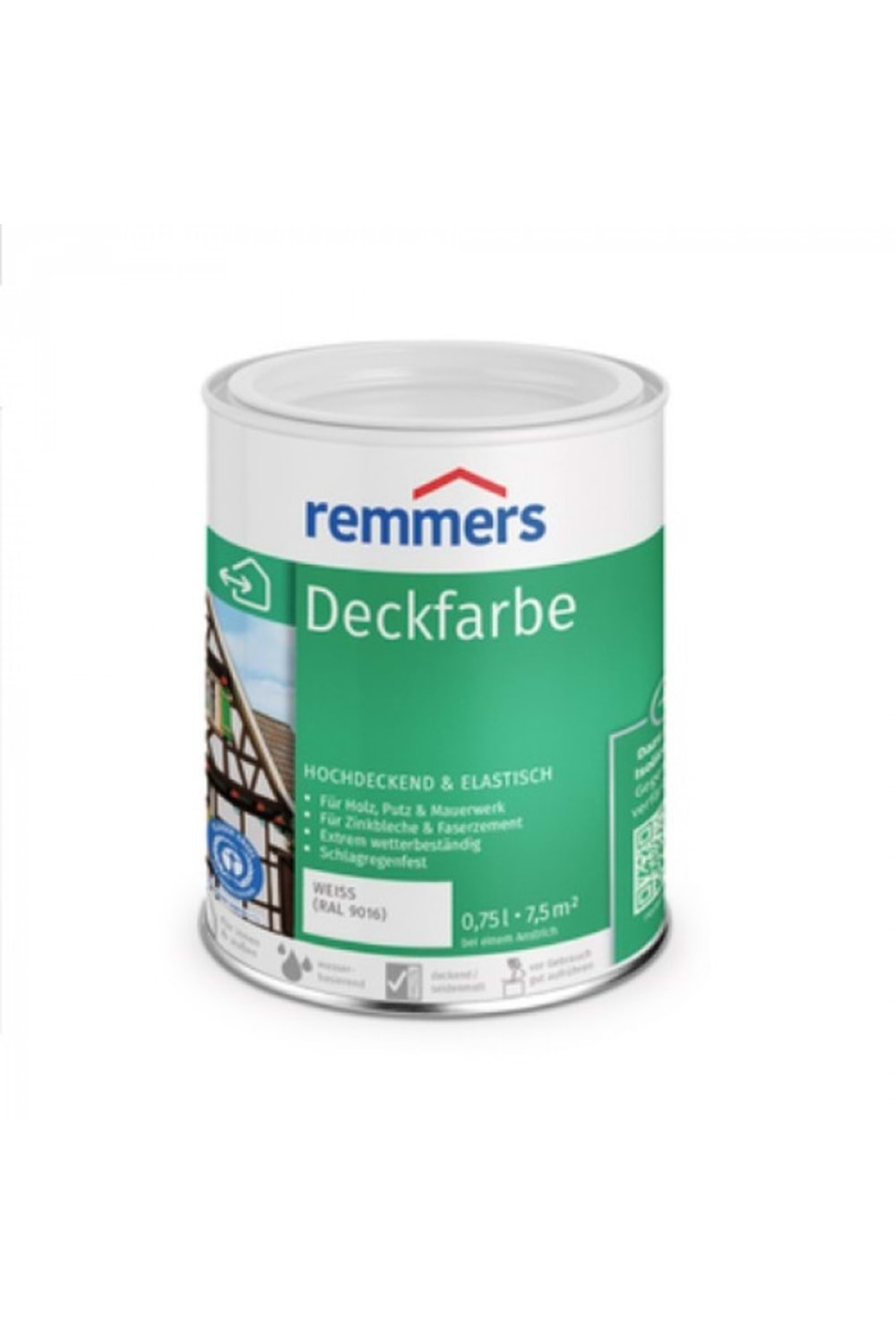 REMMERS DECKFARBE BEYAZ BOYA 0,75 LT