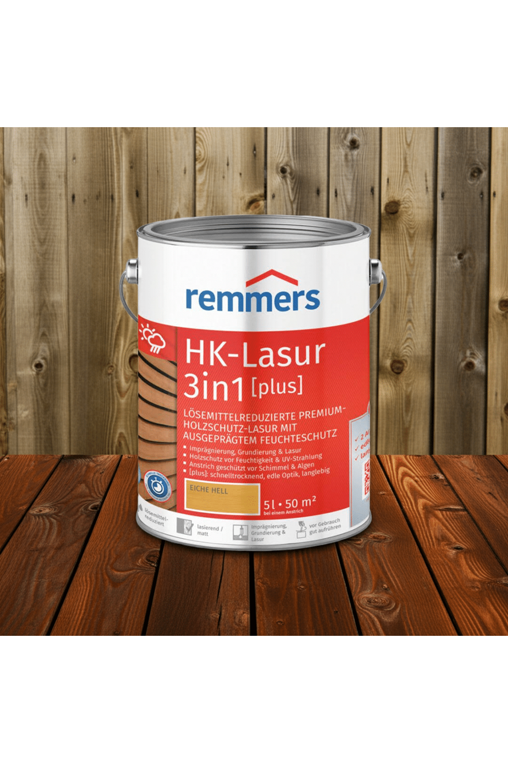 REMMERS HK-LASUR PLUS 3 İN 1 ŞEFFAF 5 LT