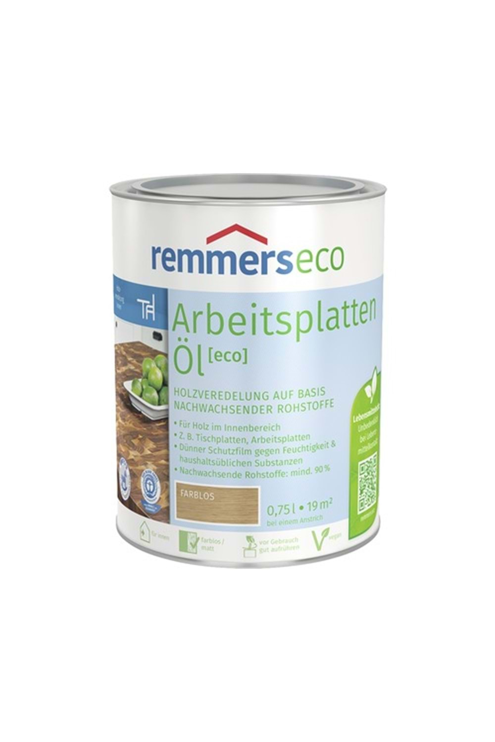 REMMERS ARBEİTSPLATTEN-ÖL ŞEFFAF 750 ML