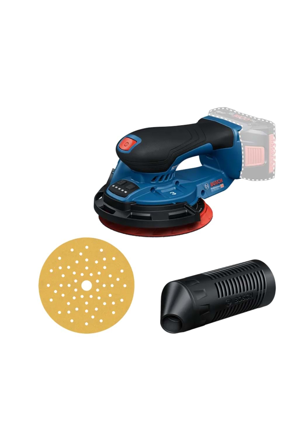 BOSCH GEX 18V-150-3 AKÜLÜ EKZANTİRİK ZIMPARA MAKİNESİ (SOLO)