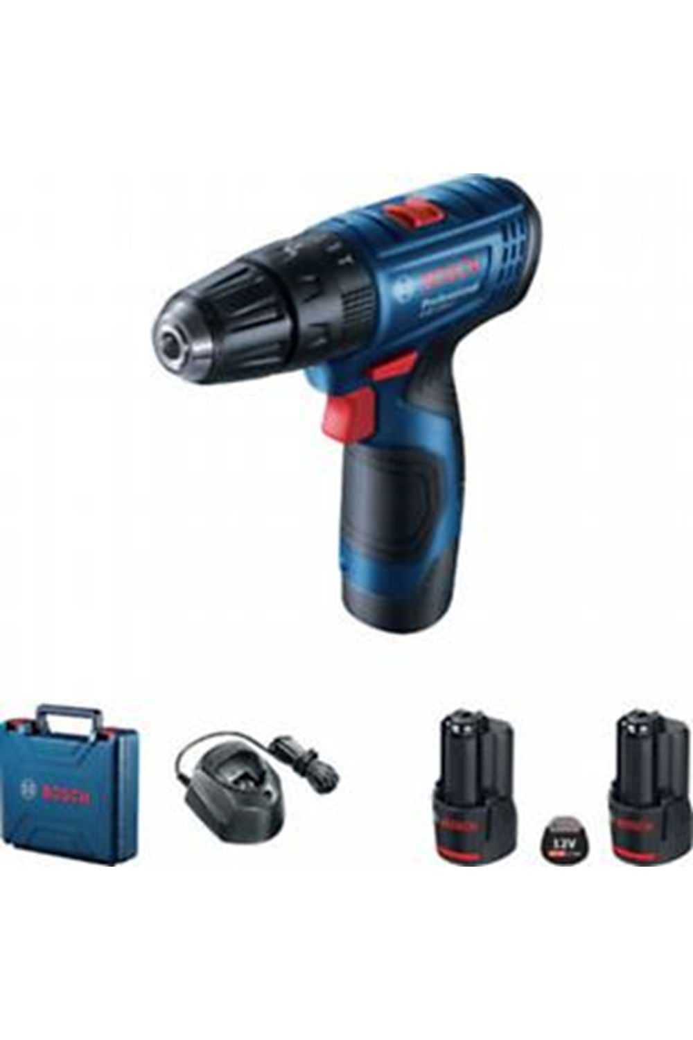 BOSCH GSB 120 AKÜLÜ DARBELİ VİDALAMA 12V 2*2,0 AH