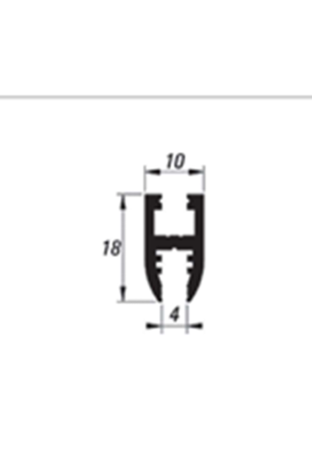 ALBATUR GLASSLİNE 7600 150-7605-1410-2000 CAM SÜRME CAM TUTUCU 2 MT