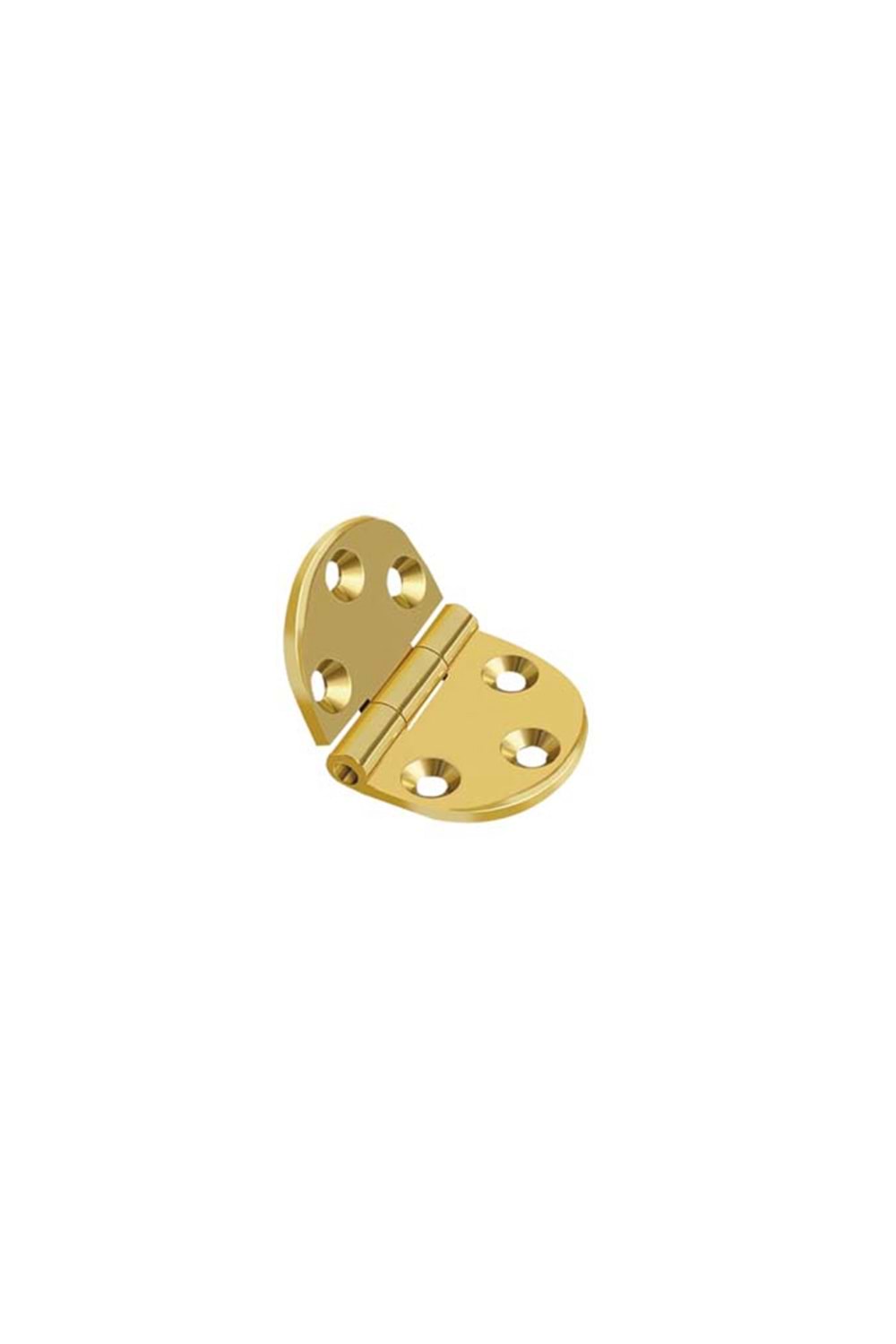 YÜKSEL PİRİNÇ 4 CM BÜYÜK OVAL SATEN MENTEŞE