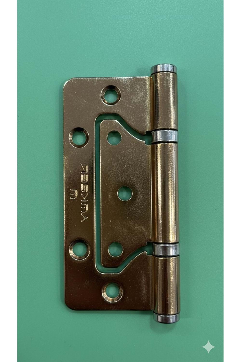 YÜKSEL ÇELİK 10 CM KELEBEK YÖNSÜZ MENTEŞE ALBİFİRİN 2,5 MM (25)