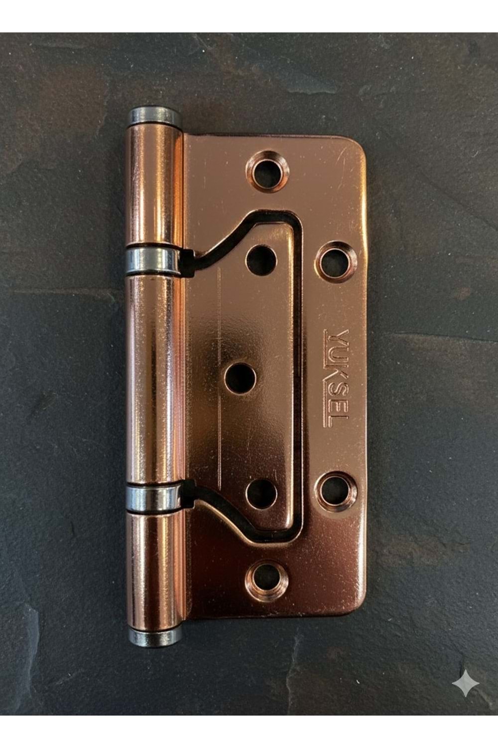 YÜKSEL ÇELİK 10 CM KELEBEK YÖNSÜZ MENTEŞE BAKIR 2,5 MM (25)