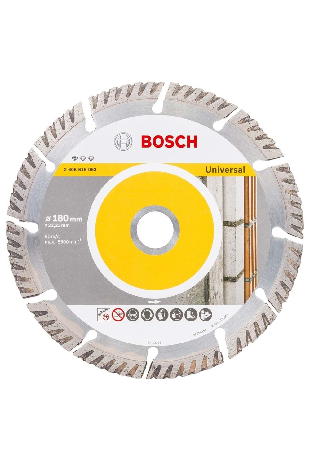 BOSCH STANDART UNİVERSAL BETON KESİCİ 180 MM