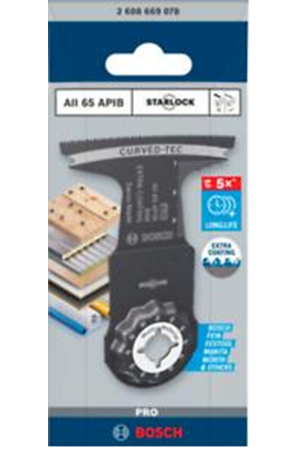 BOSCH PRO STARLOCK DALDIRMALI TESTERE UCU 65*40 MM