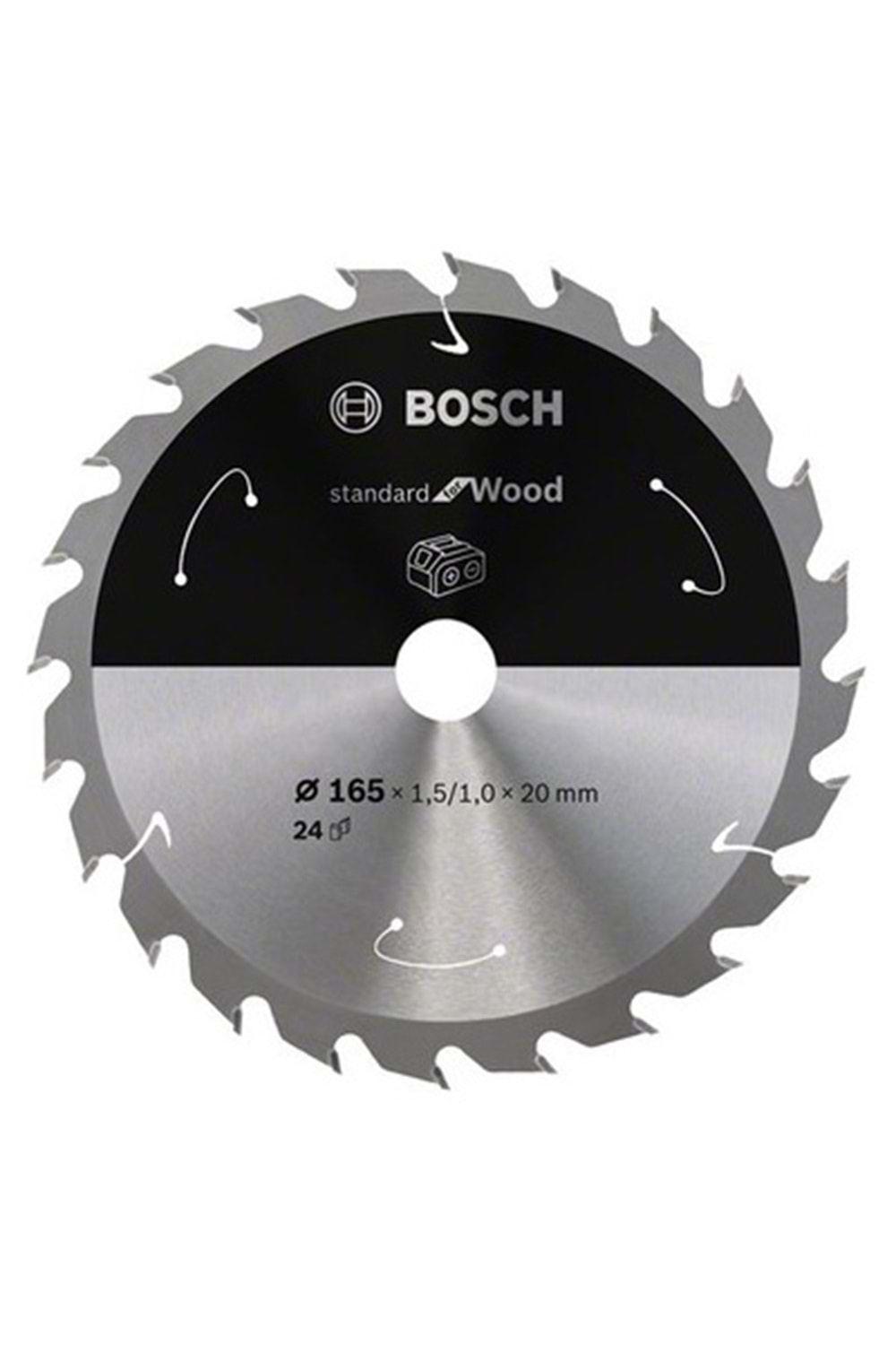 BOSCH STNDARD FOR WOOD DAİRE TESTERE 165*20 MM 24D