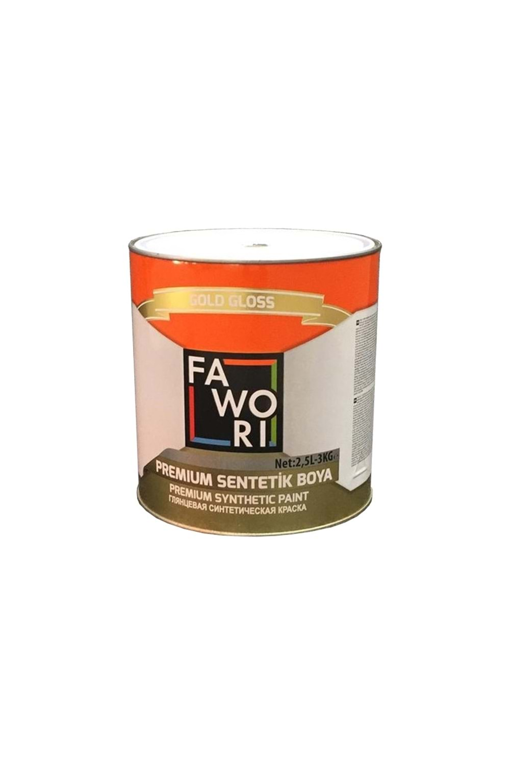 FAWORİ SENTETİK BOYA KOYU KAHVE 2,5 LT