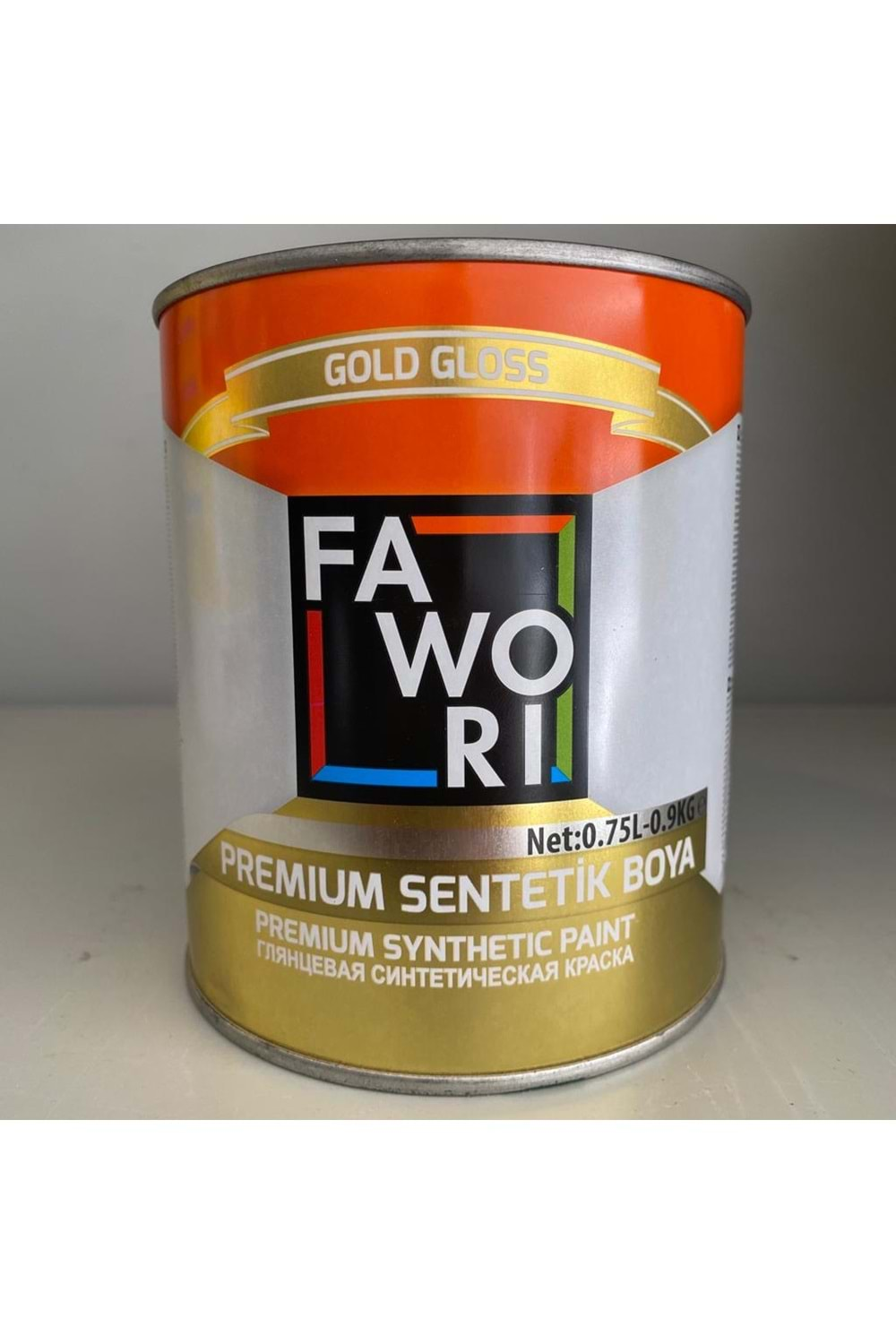 FAWORİ SENTETİK BOYA SİYAH 0,75 LT