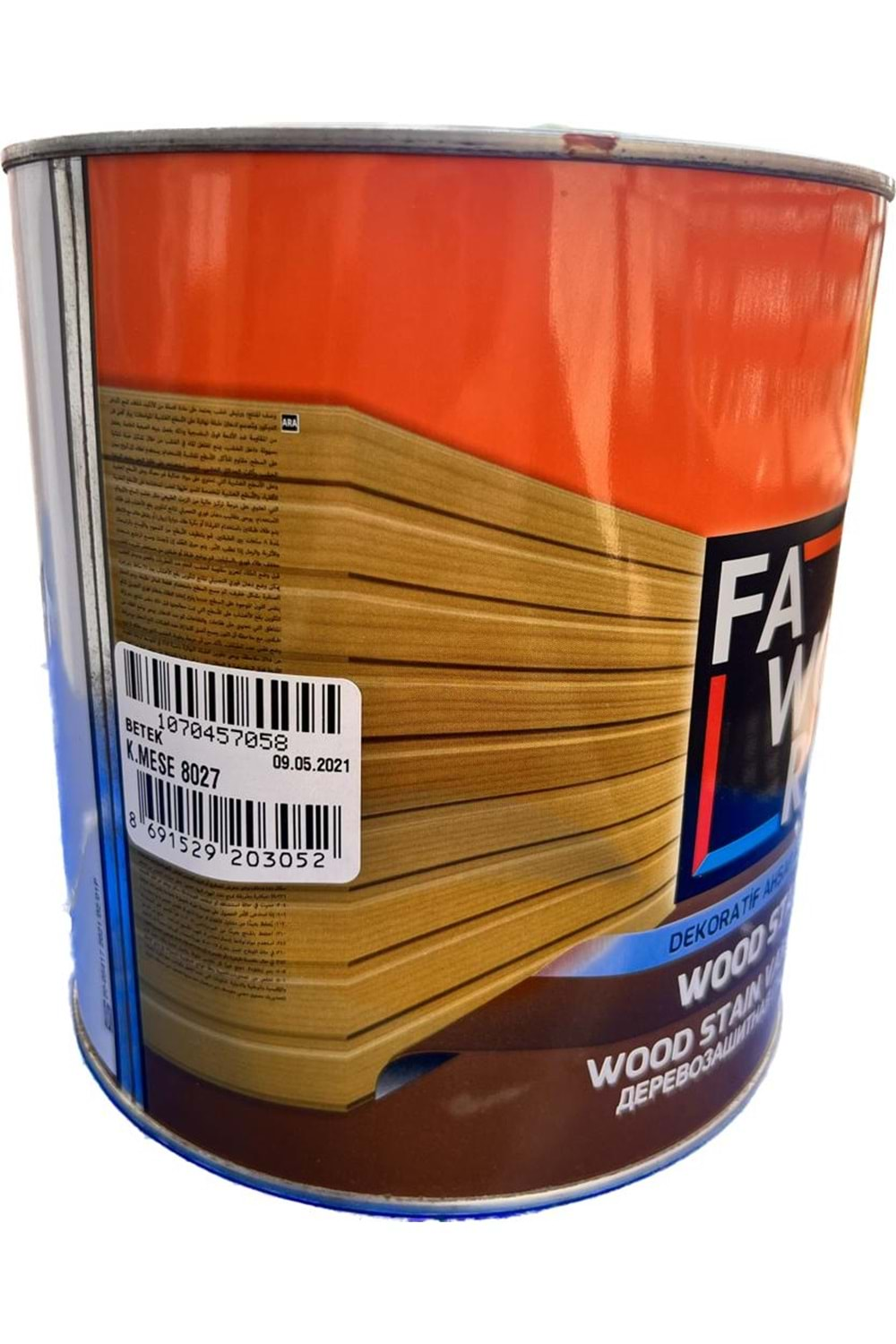 FAWORİ WOOD STAIN KOYU MEŞE 2,5 LT