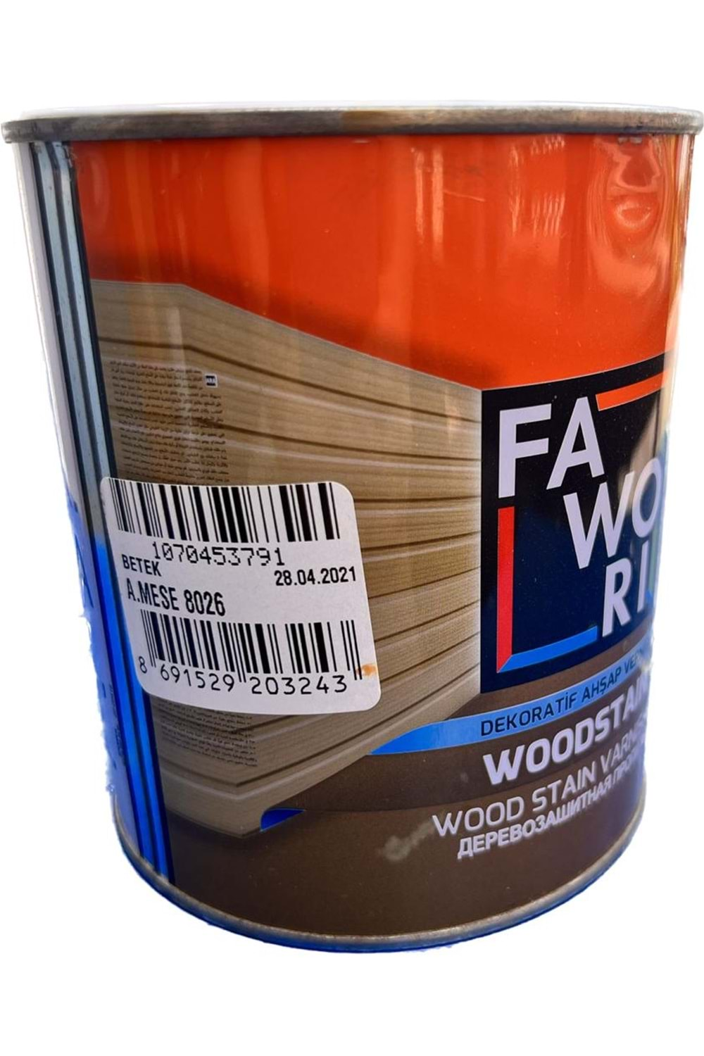 FAWORİ WOOD STAIN RUSTİK AÇIK MEŞE 2,5 LT