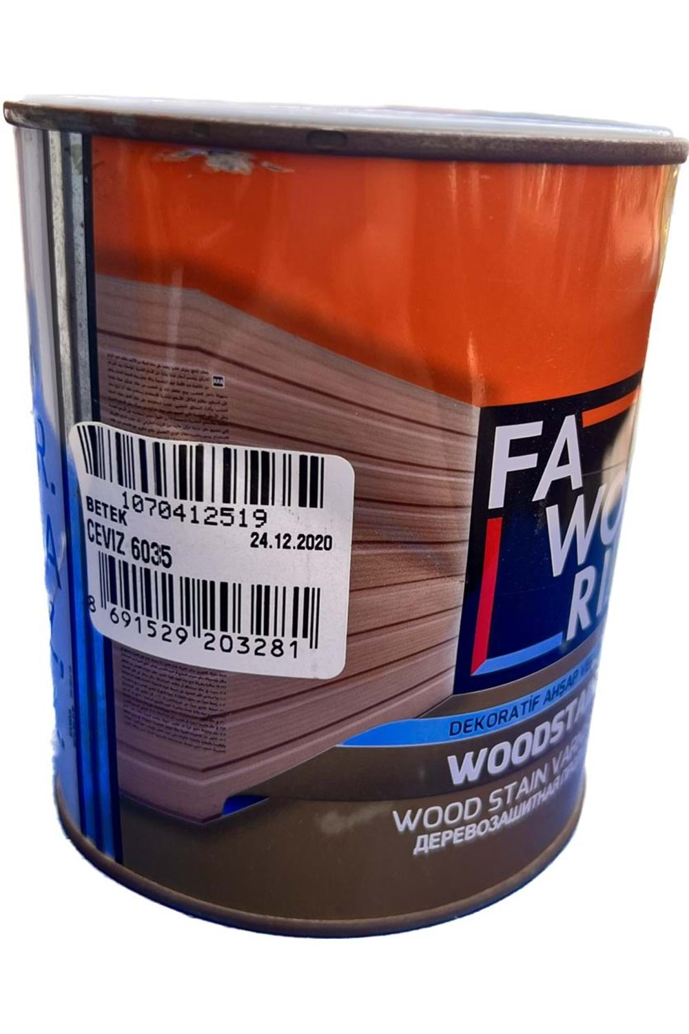 FAWORİ WOOD STAIN CEVİZ 0,75 LT