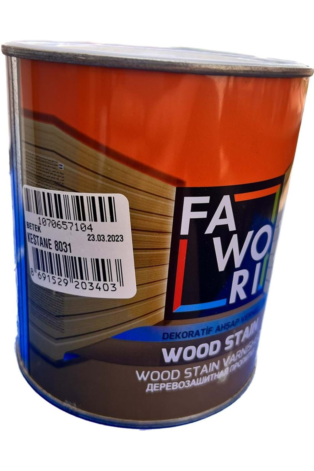 FAWORİ WOOD STAIN KESTANE 0,75 LT