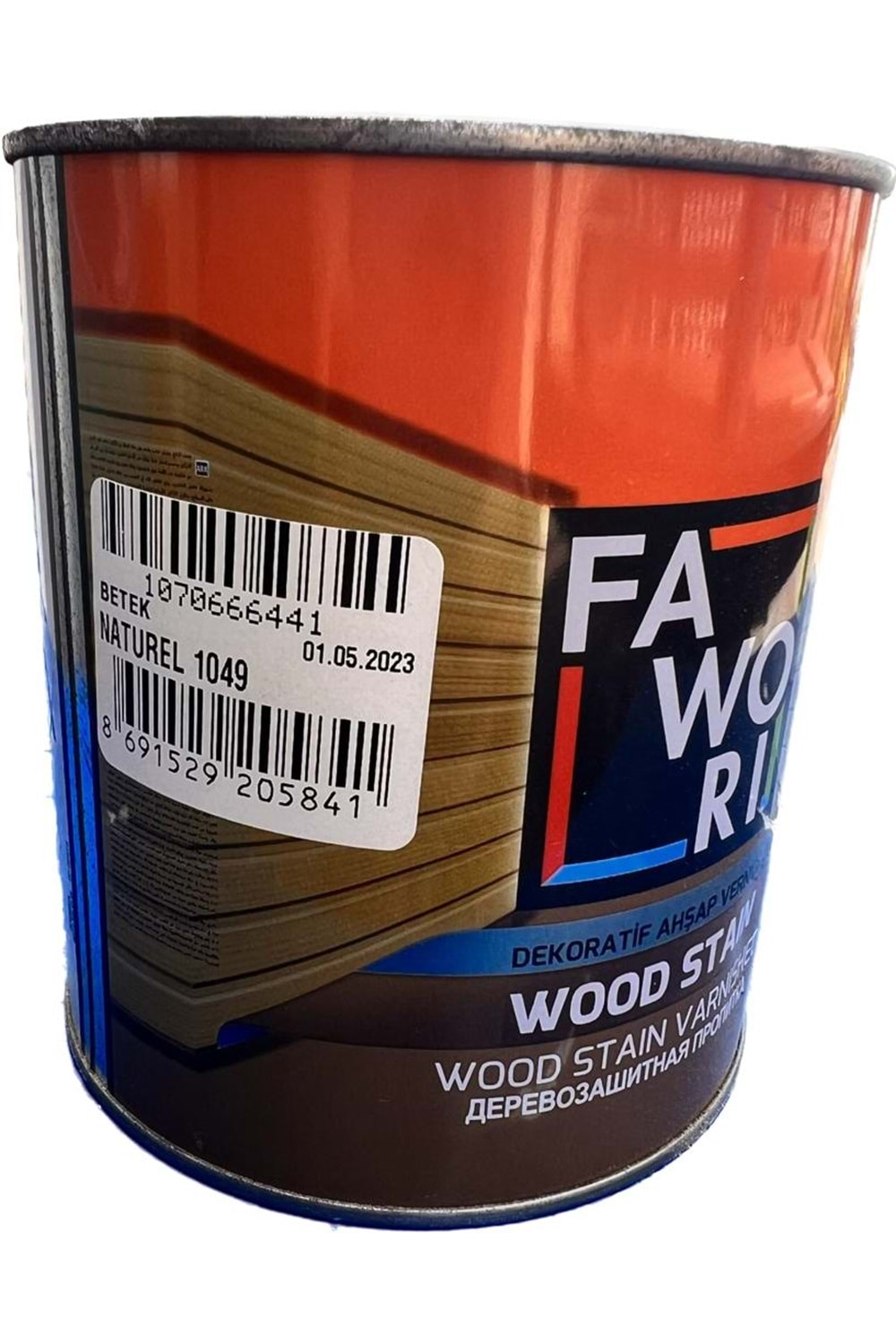 FAWORİ WOOD STAIN NATUREL 0,75 LT