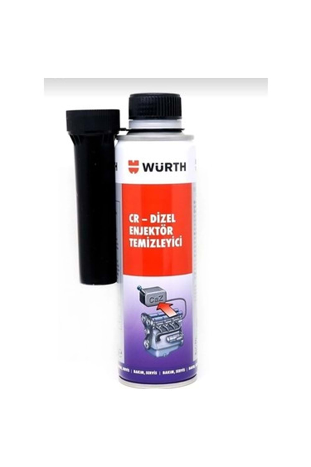 WÜRTH DİZEL YAKIT SİSTEM VE ENJEKTÖR TEM. 300 ML