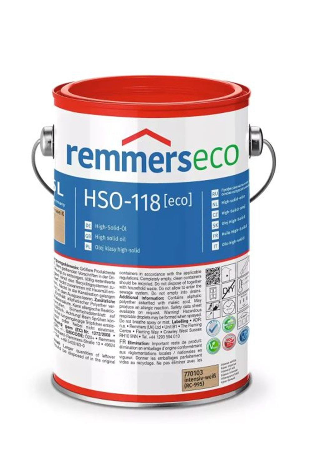 REMMERS HSO-118 ECO TİK 2,5 LT