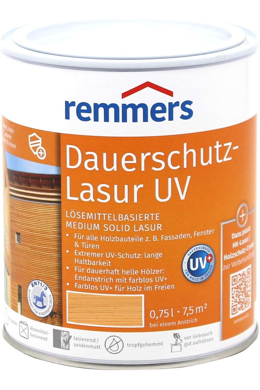 REMMERS DAUERSCHUTZ-LASUR EİCHE HELL 0,75 LT