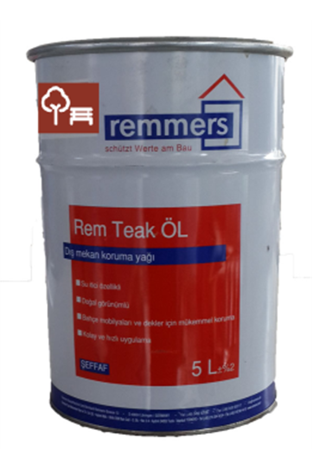 REMMERS REM TEAK-ÖL ŞEFFAF 15 LT