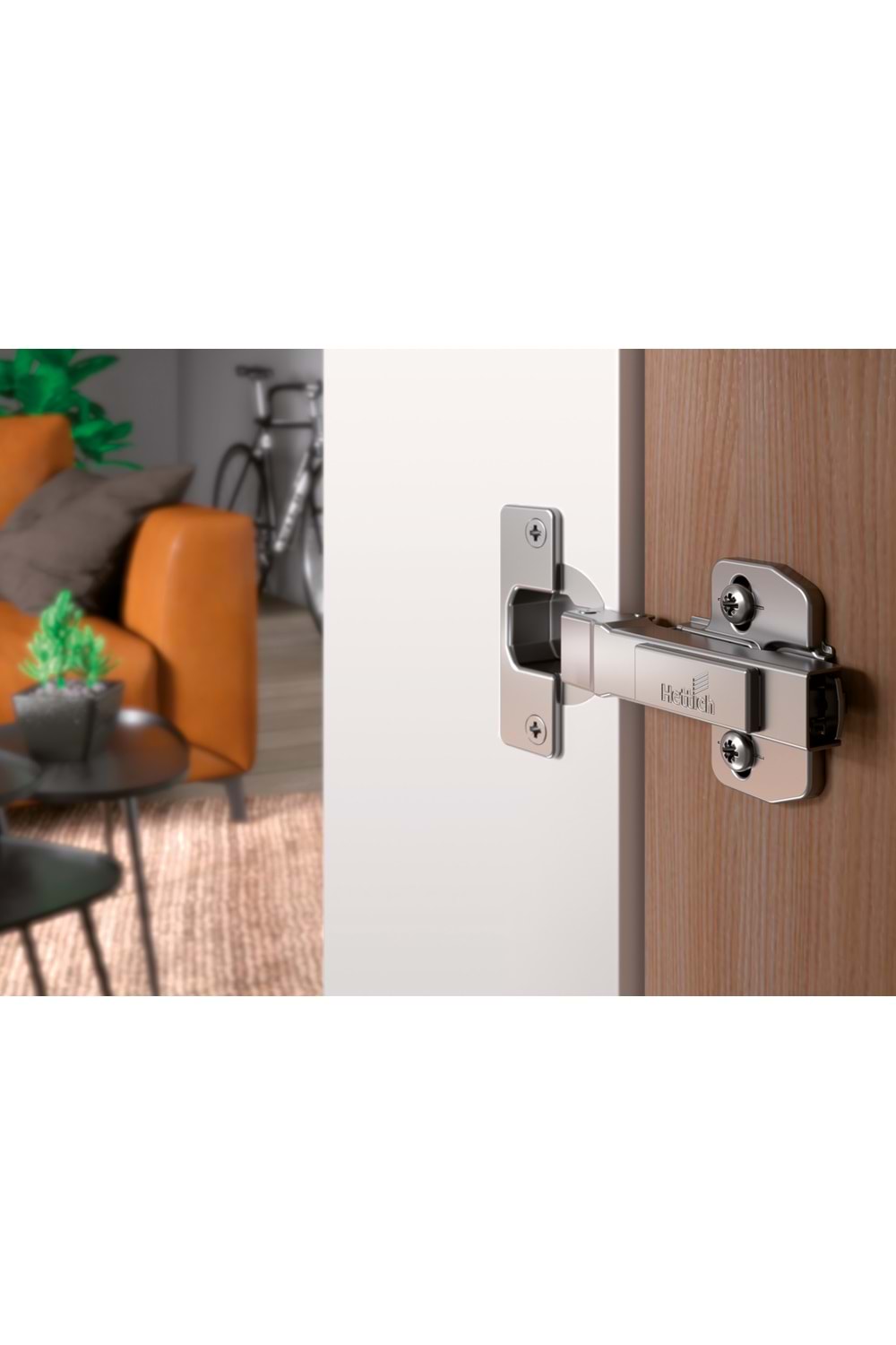 HETTİCH VEOSYS PASLANMAZ KROM MENTEŞE