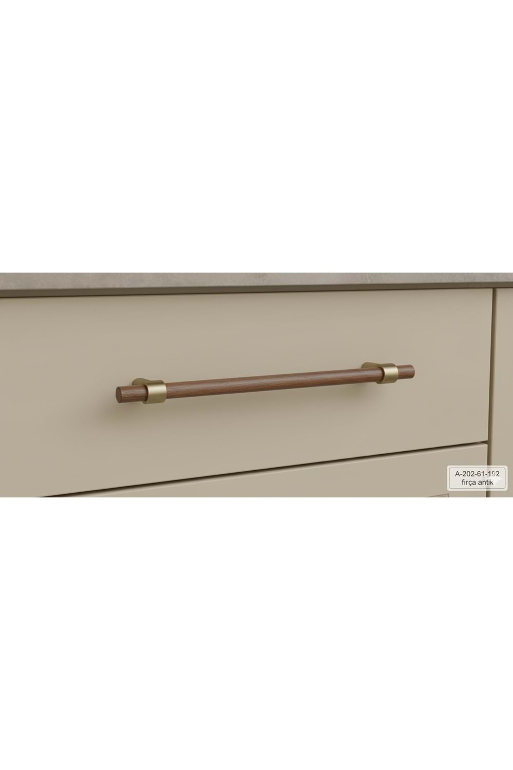 TOMURCUK A202 192 MM TAHTA KULP