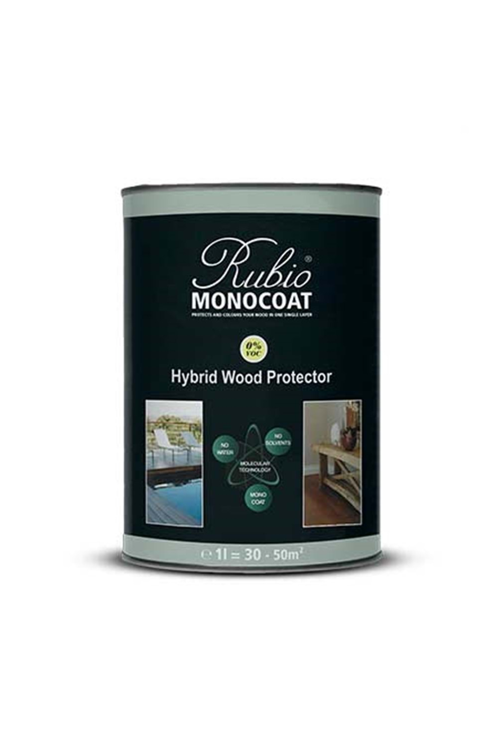 RUBIO MONOCOAT HYBRID WOOD PROTECTOR LAGOON 1 L