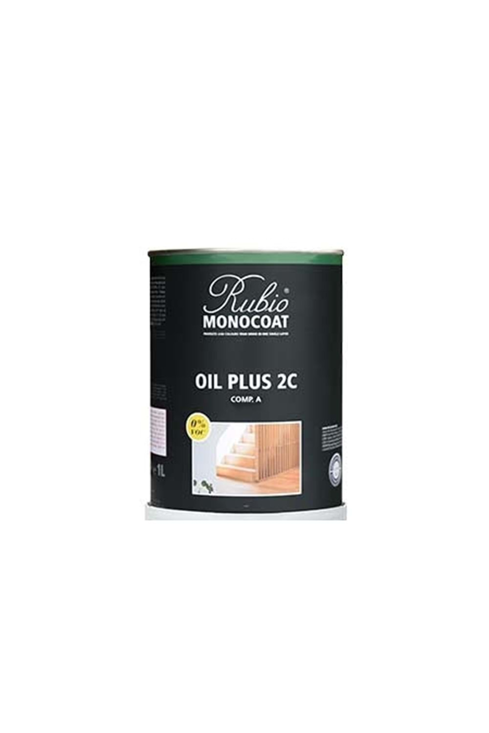 RUBIO MONOCOAT OIL + 2C CASTLE BROWN 1 L