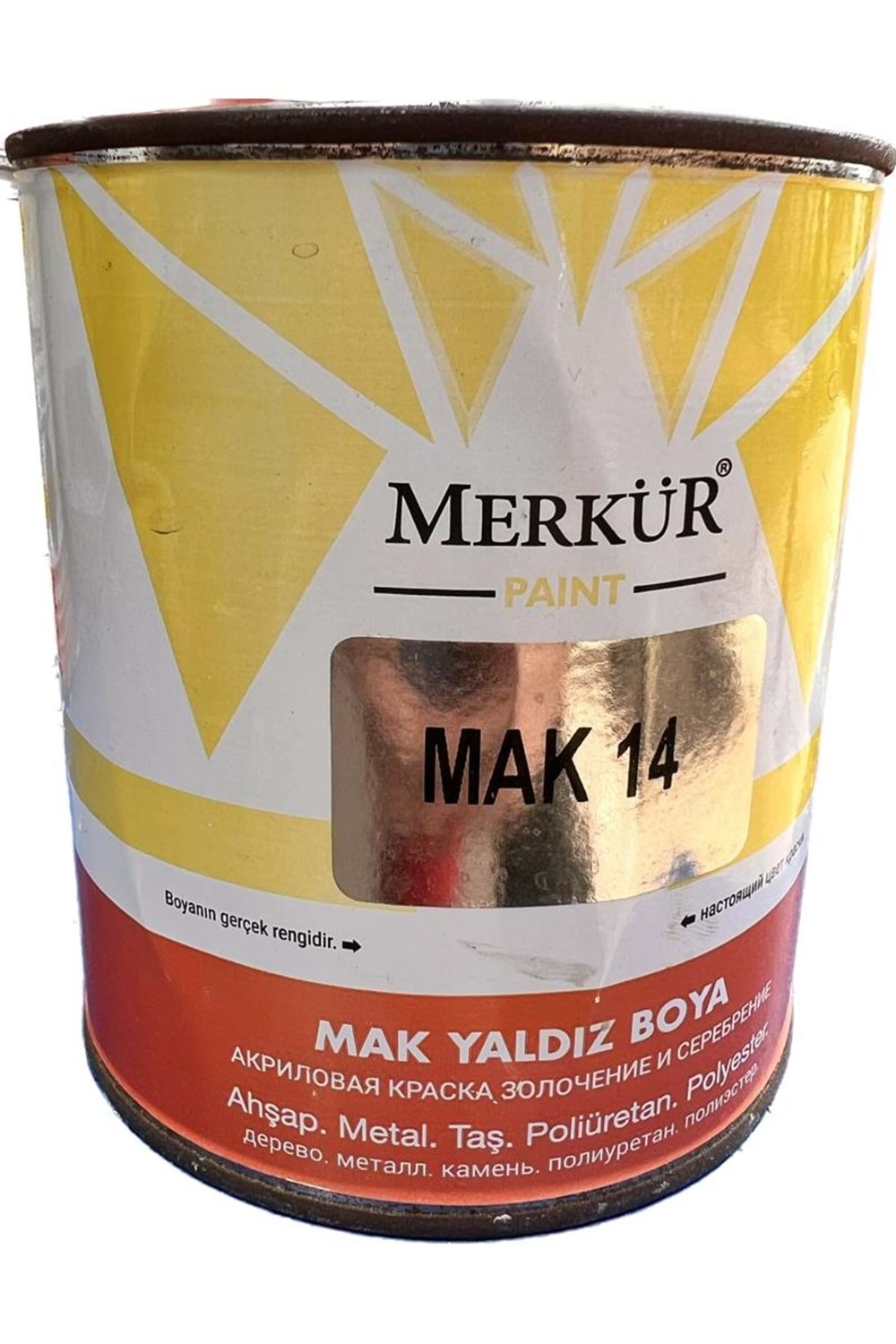 MERKÜR GOLD MAK-14 MIRROR GOLD 750 GR