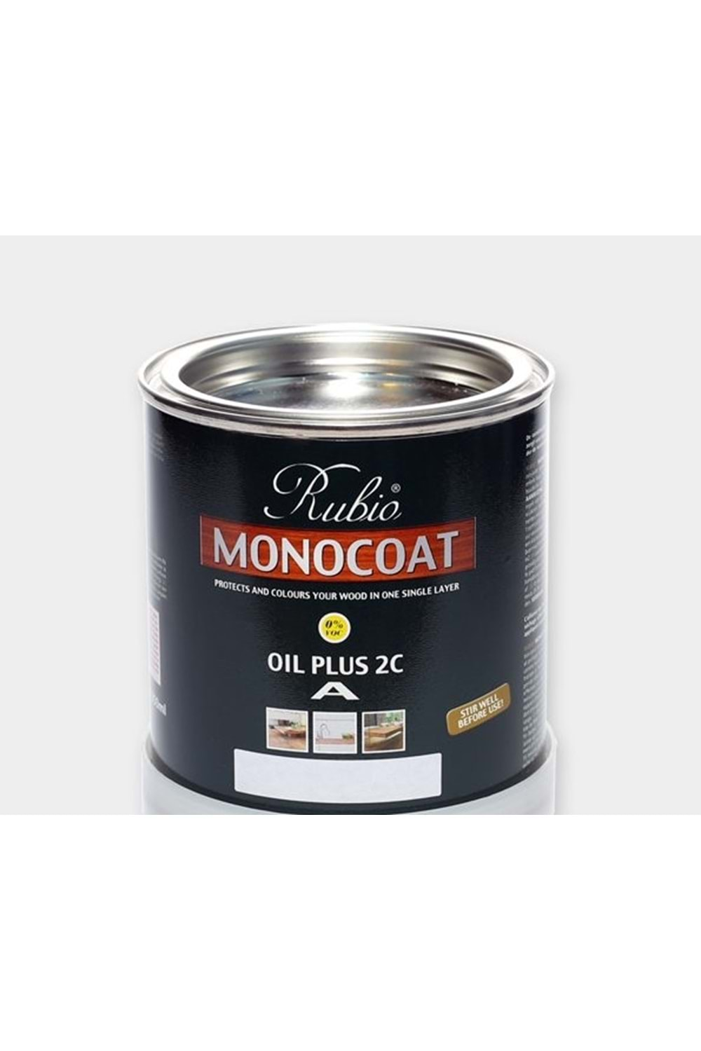 RUBIO MONOCOAT OIL + 2C ASH GREY 275 ML