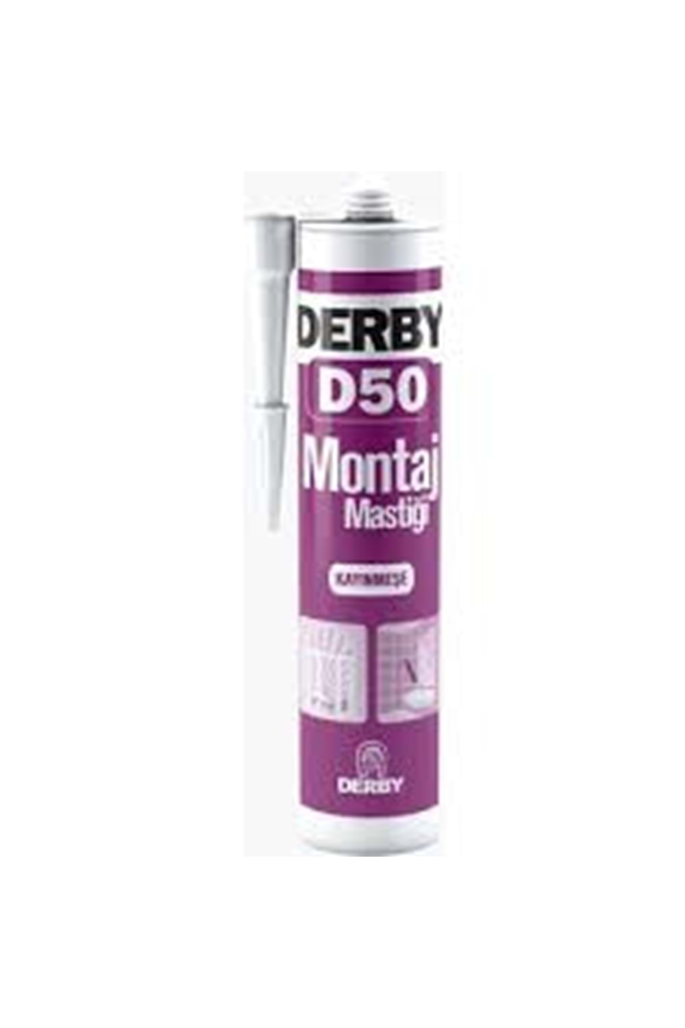 DERBY MONTAJ MASTİĞİ D50 KAYINMEŞE ÇAM 500 GR