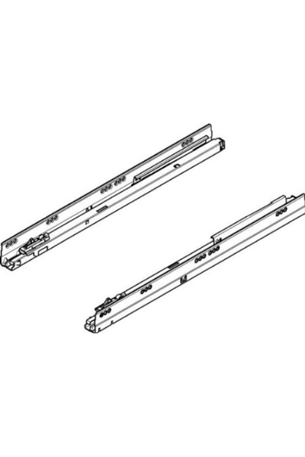 BLUM TDBX 50 LİK BASAÇ RAYI SAĞ+SOL (BLM578.5001M)