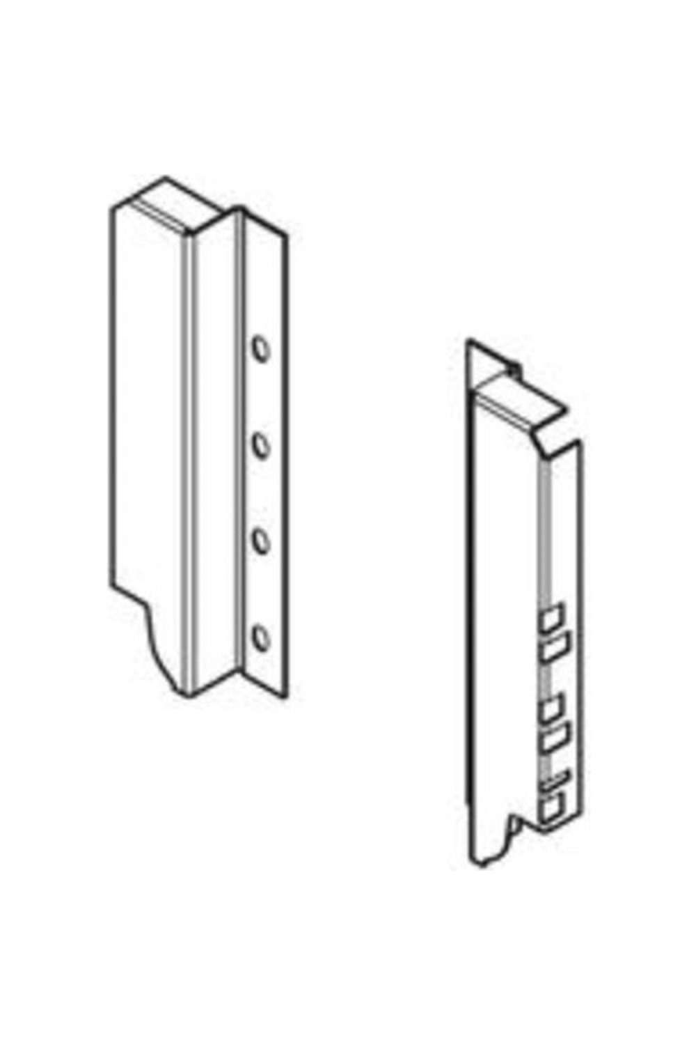 BLUM TDBX ARKALIK TUTUCU C YÜKSEKLİK GRİ (BLMZ30C000S GRİ)