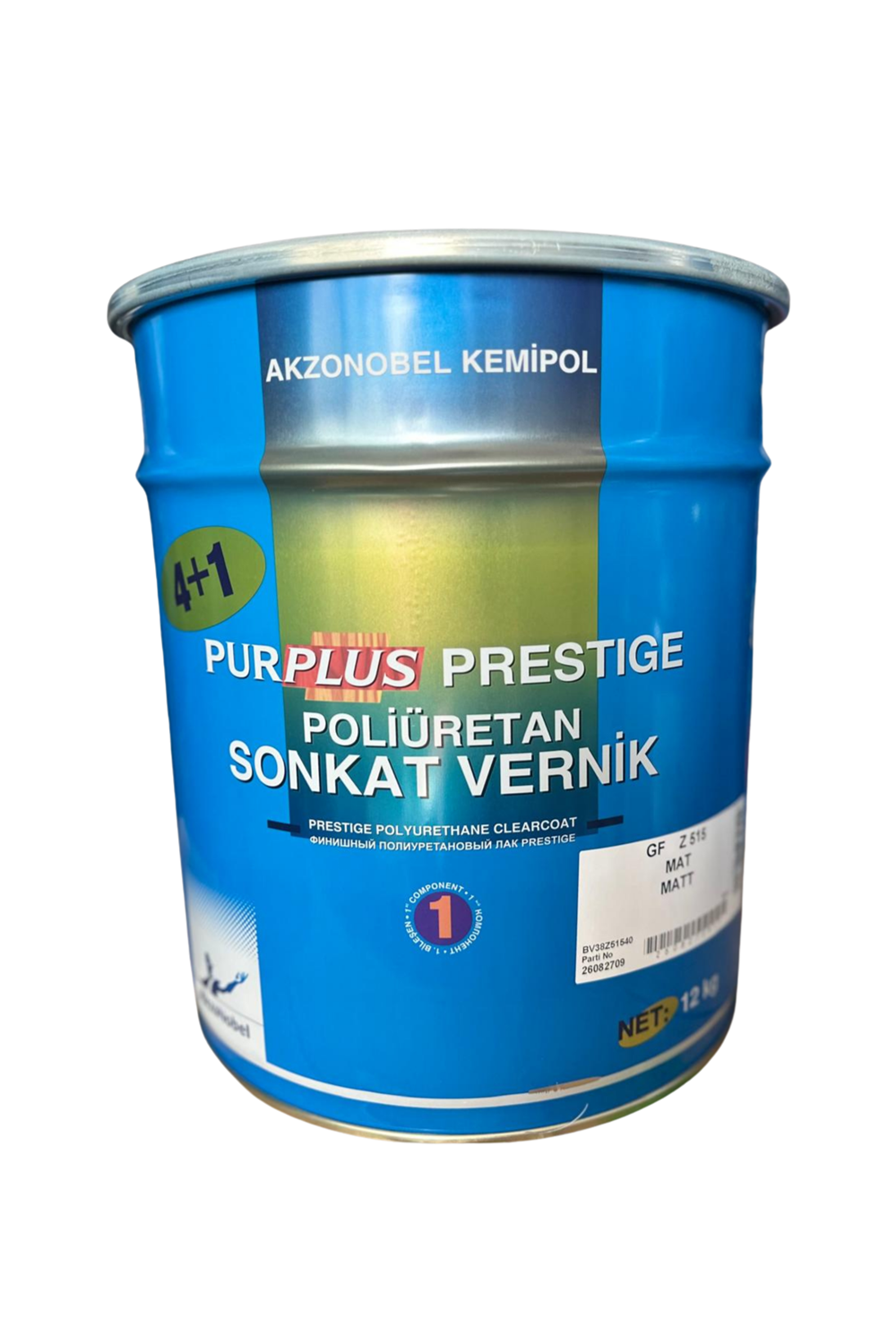 AKZO PURPLUS POLİÜRETAN PRESTİGE MAT VERNİK 12 KG