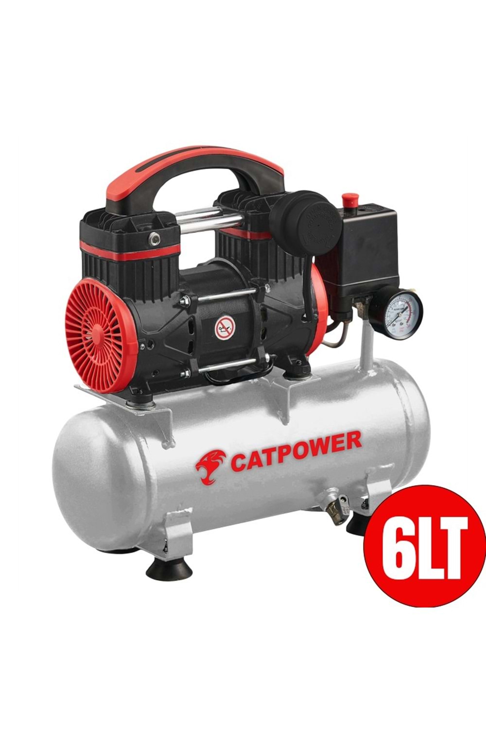 CATPOWER CAT1111 SESSİZ VE YAĞSIZ KOMPRESÖR 1 HP 6 LT