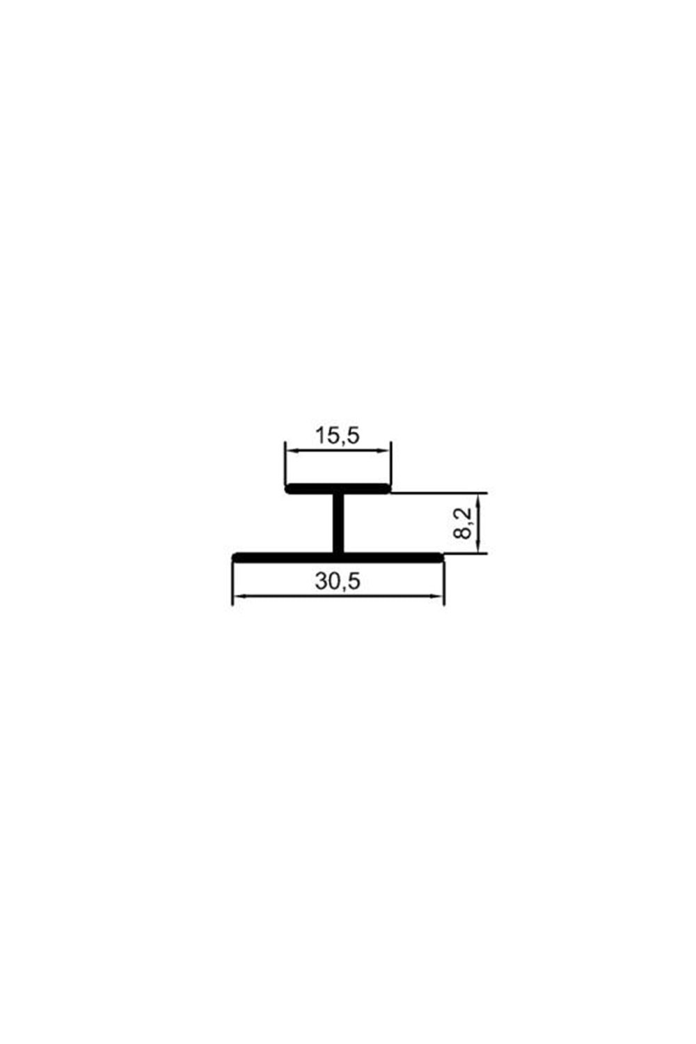 ÇP 0042 8 MM H BİRLEŞTİRME ÇITASI 3 MT