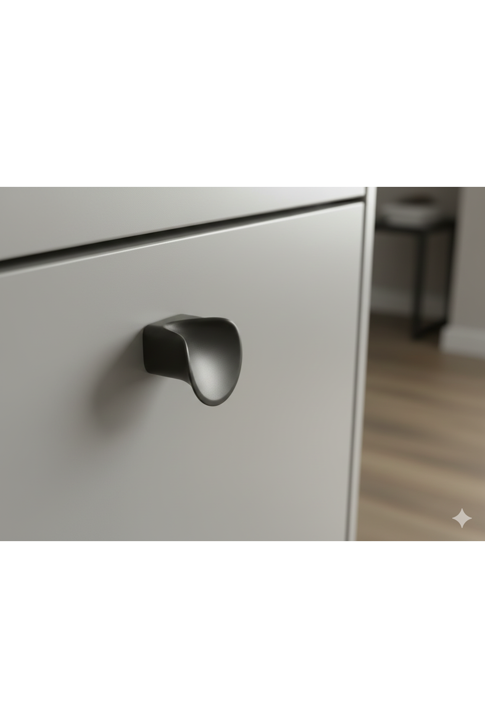 METAX DAMLA DÜĞME ANTRASİT (D625-06)