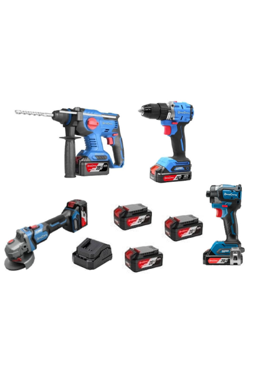 DONG CHENG DCKIT39 4 LÜ SET 3 ADET 4 AMPER AKÜLÜ