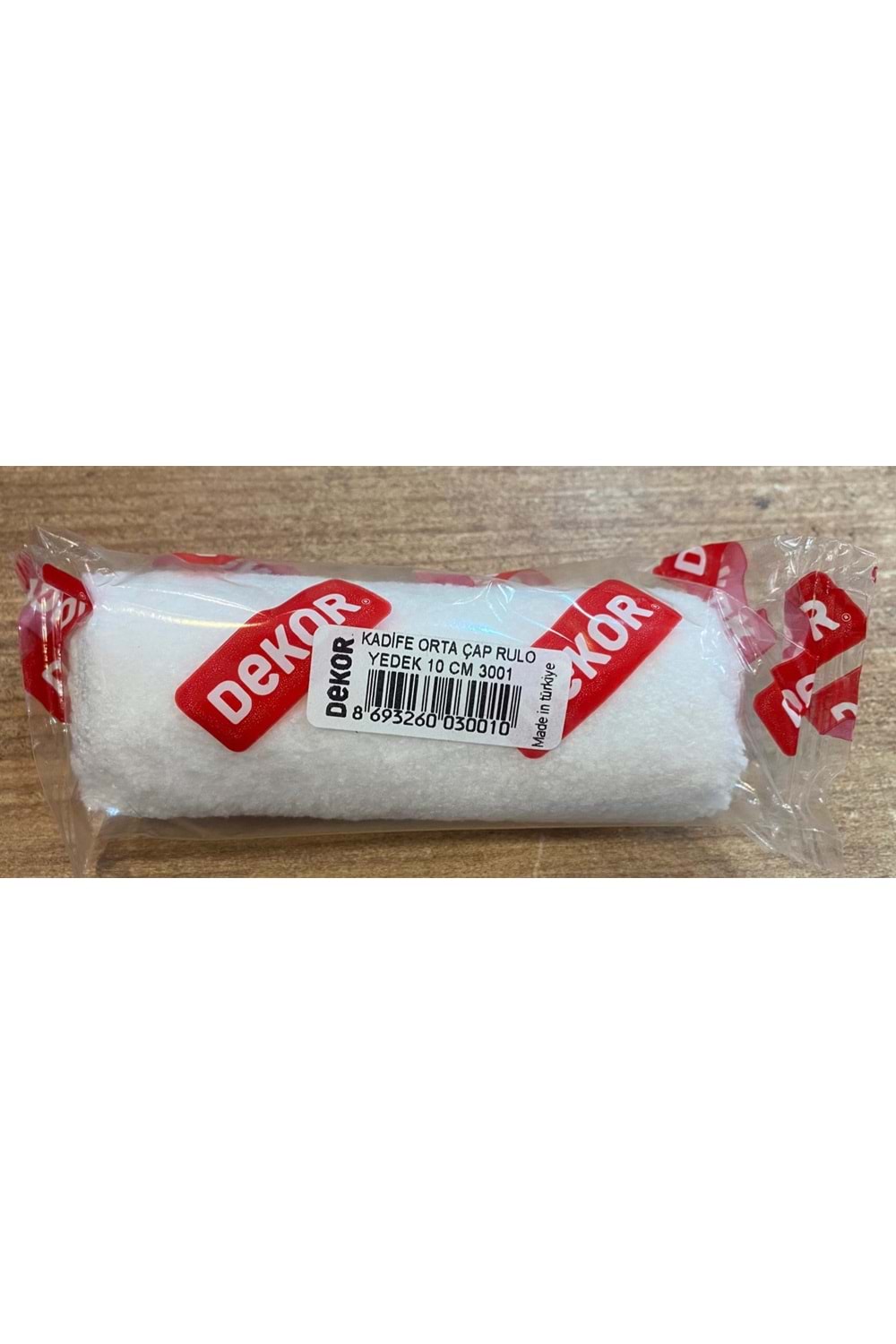 DEKOR 3001 KADİFE RULO 10 CM