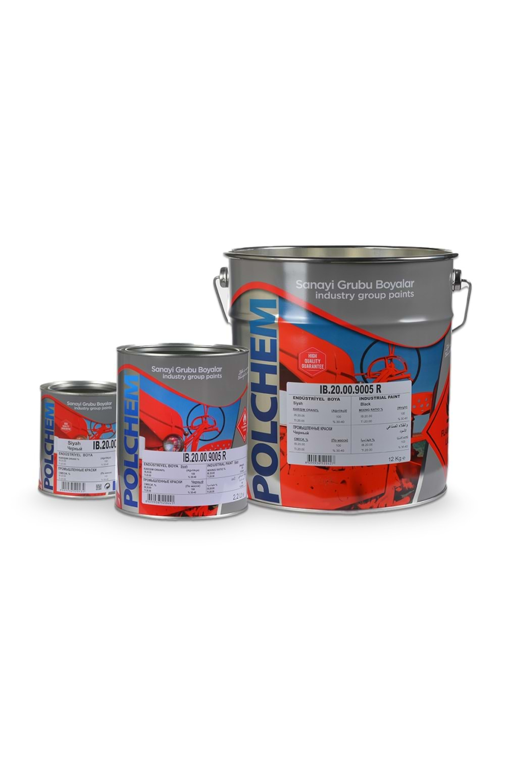 POLCHEM EB10 EPOXY PARLAK BEYAZ BOYA 16 KG