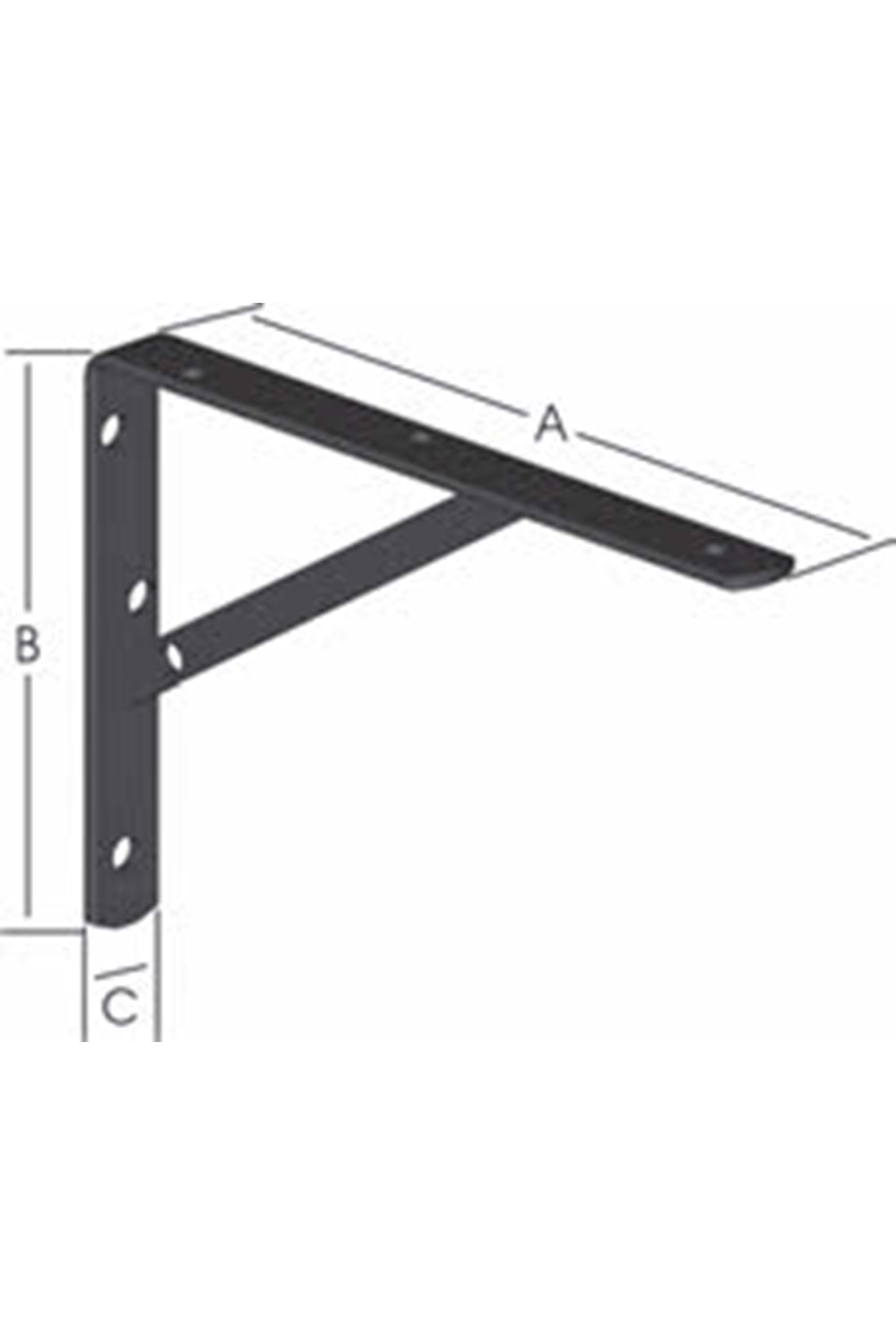 MADRA RAF ALTI BÜYÜK 39*25 SİYAH
