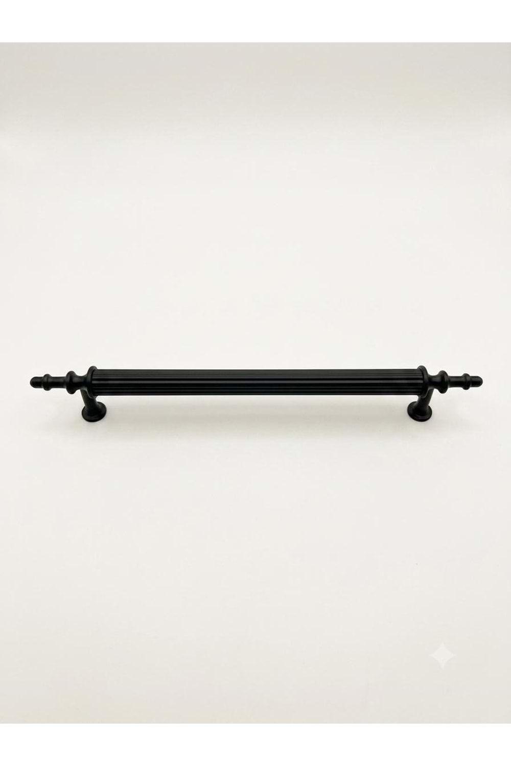 NOBEL OVACIK KULP MAT SİYAH 192 MM
