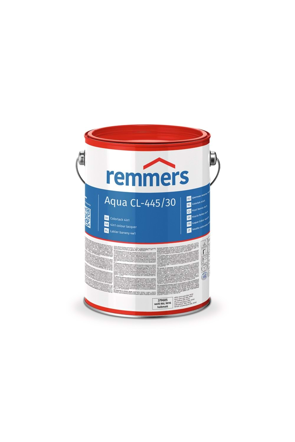 REMMERS AQUA CL-445/30 COLORLACK WEİSS BEYAZ 5 LT