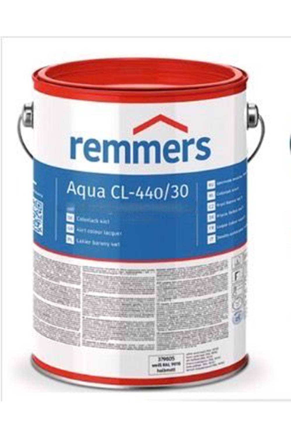 REMMERS AQUA CL-440/30 COLORLACK WEİSS BEYAZ 5 LT