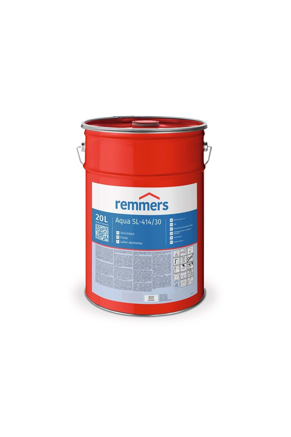 REMMERS AQUA SL-414/20 SU BAZLI MAT VERNİK 20 LT