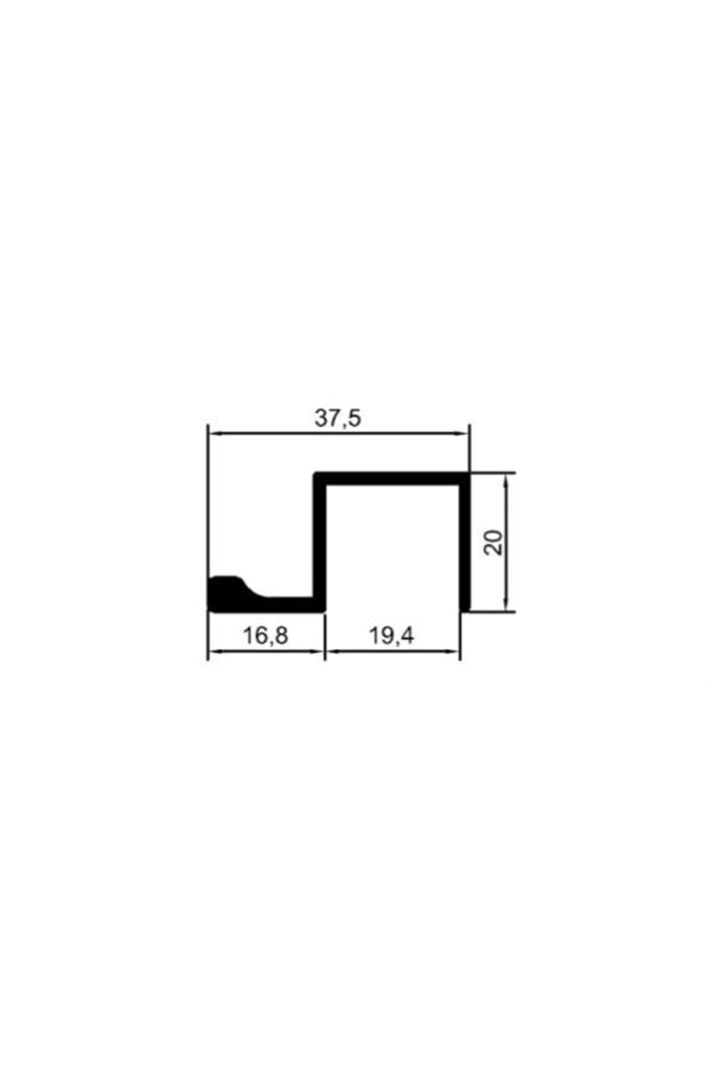 MD-1064 A ALÜMİNYUM BOY KULP 2,5 MT