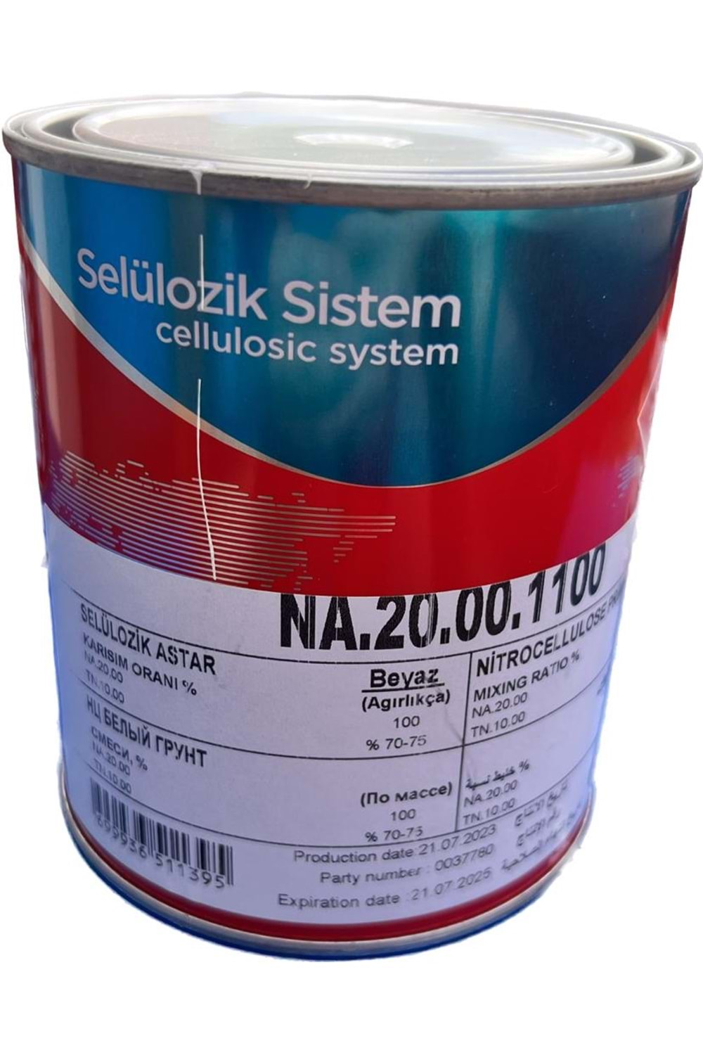 POLCHEM NA20 SELLÜLOZİK BEYAZ ASTAR 0,85 KG