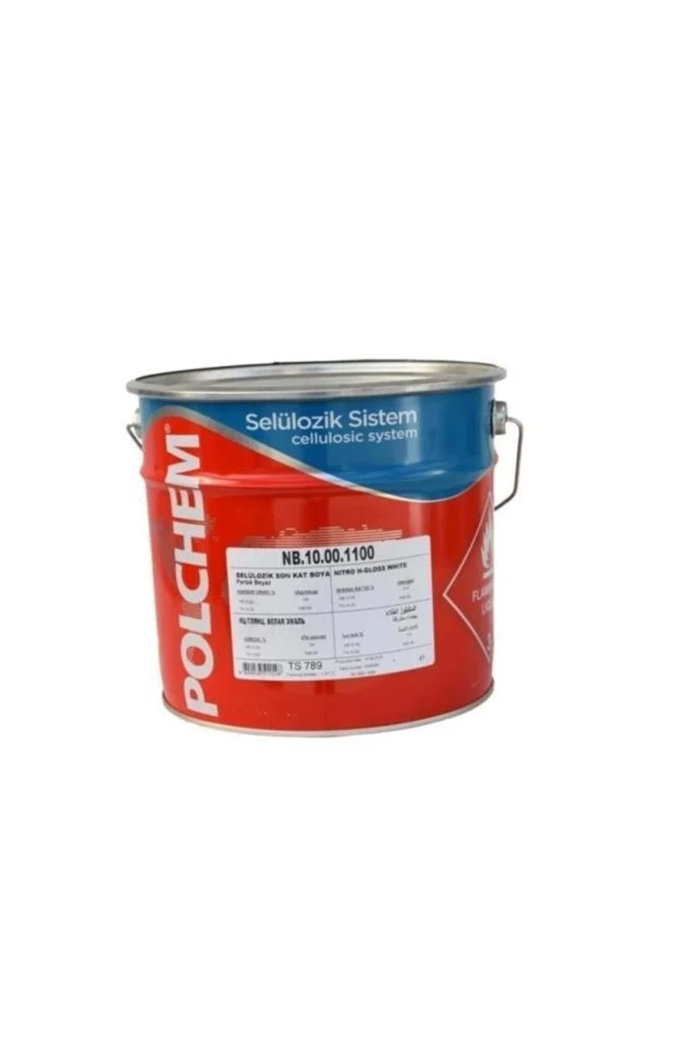 POLCHEM NB10.00 SELÜLOZİK BEYAZ BOYA 12 KG