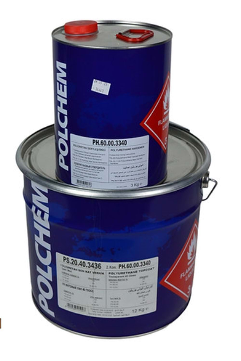 POLCHEM PS20.40 POLİÜRETAN İPEKMAT VERNİK 12 KG