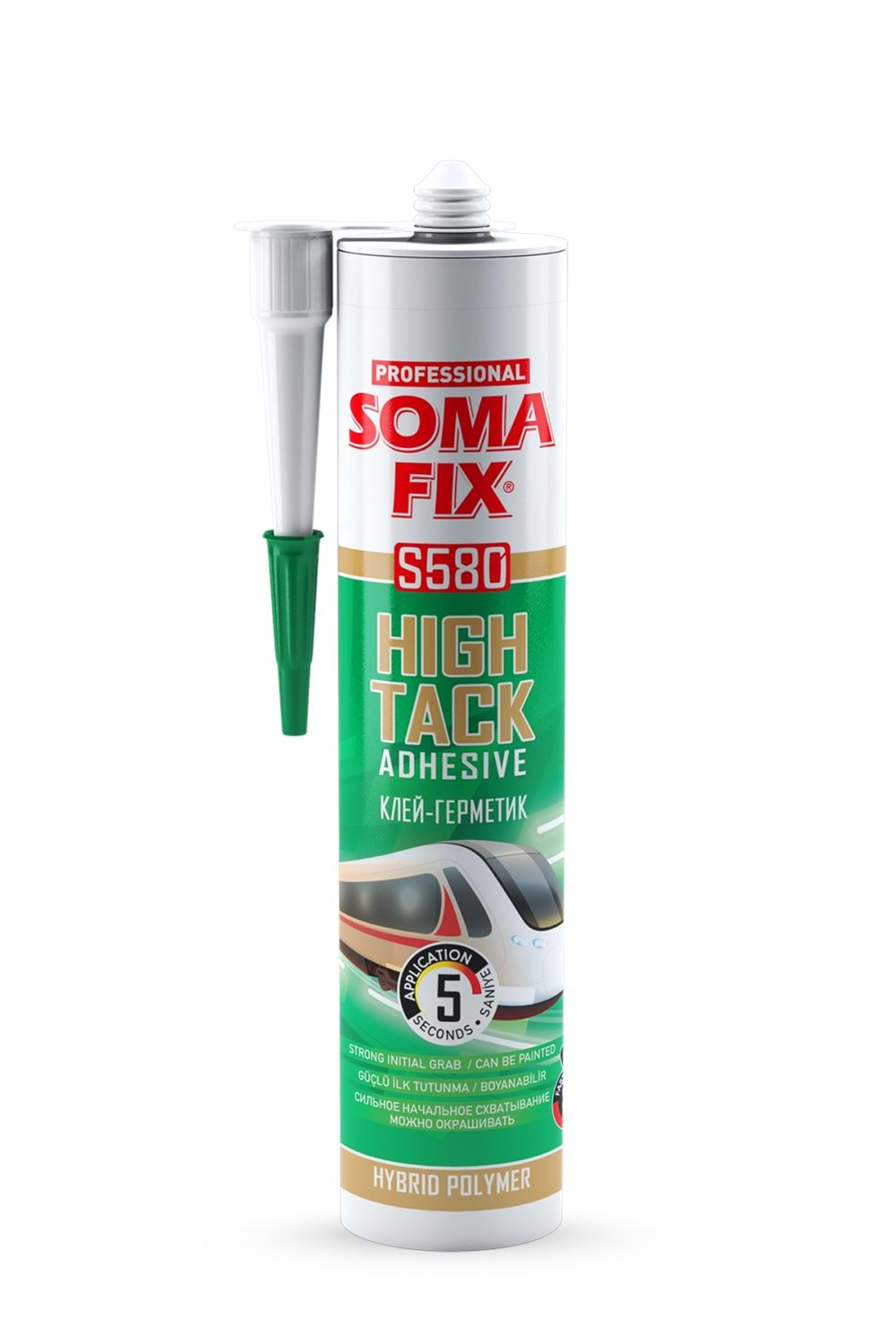 SOMAFİX S580 HİGH TACK YAPIŞTIRICI BEYAZ 290 ML (12)